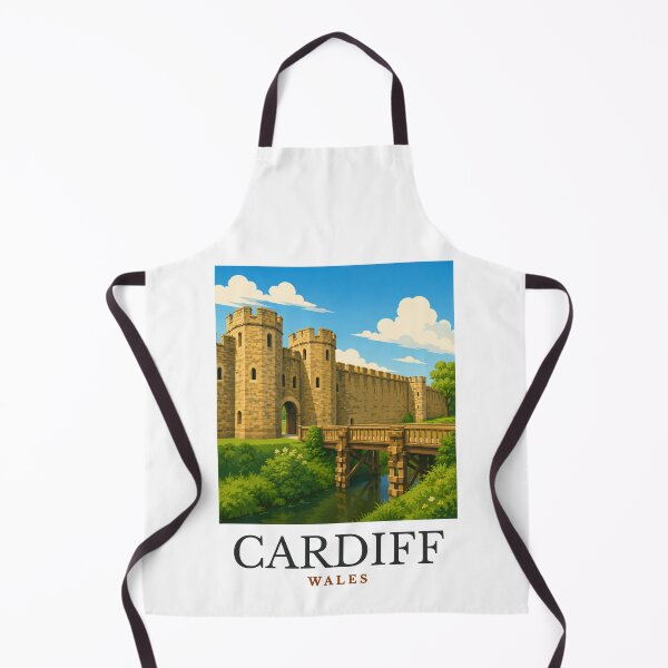 Item preview, Cardiff - Wales designed and sold by GoodOldVintage.