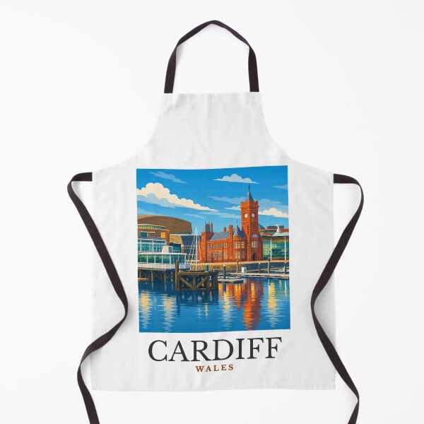 Item preview, Cardiff - Wales designed and sold by GoodOldVintage.