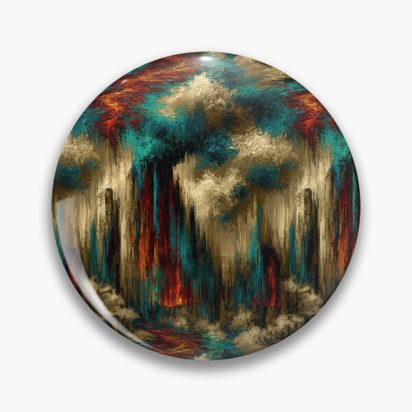 Item preview, Abstract Swirling Gold and Turquoise Paint designed and sold by Piotrek0001.