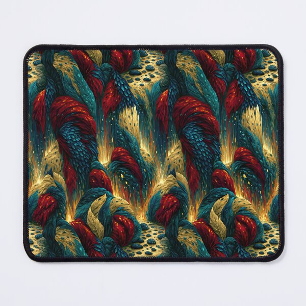 Item preview, Deep Blue and Gold Swirling Feather Texture designed and sold by Piotrek0001.