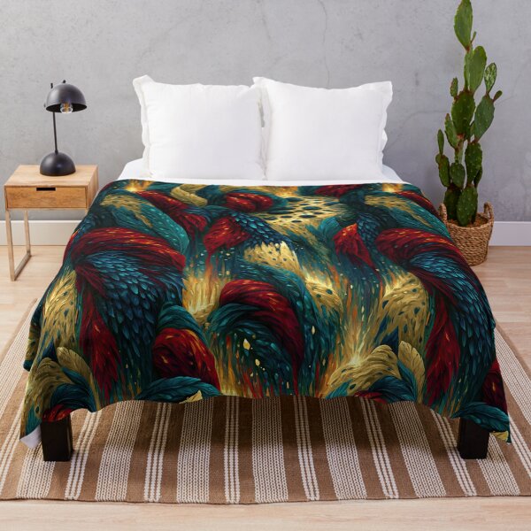 Item preview, Deep Blue and Gold Swirling Feather Texture designed and sold by Piotrek0001.