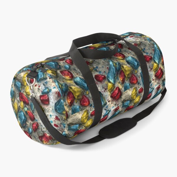 Item preview, Colorful Gems and Stones on Grey Texture designed and sold by Piotrek0001.