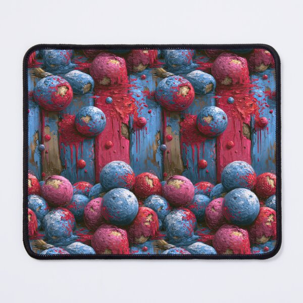 Item preview, Surreal Blue and Pink Planets Texture designed and sold by Piotrek0001.