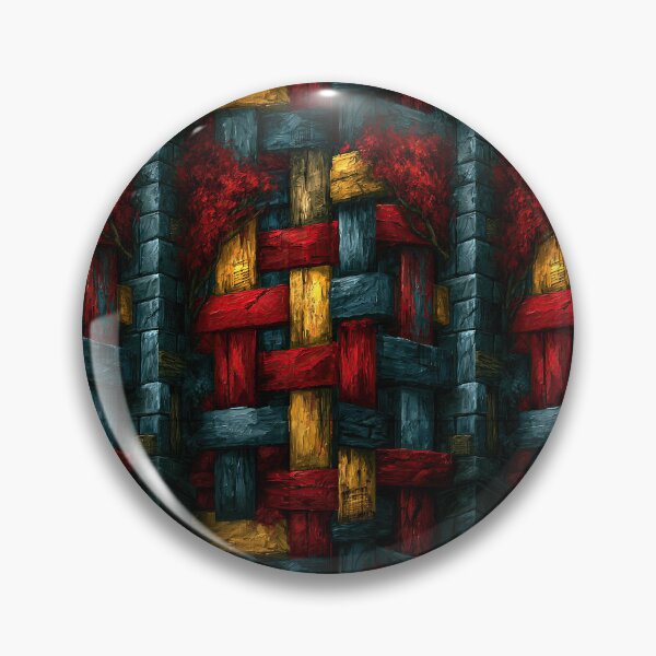 Item preview, Thick Red Blue and Yellow Woven Fabric designed and sold by Piotrek0001.