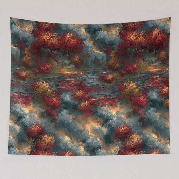 Item preview, Dark Moody Abstract Painted Clouds designed and sold by Piotrek0001.