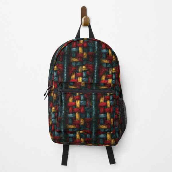 Item preview, Thick Red Blue and Yellow Woven Fabric designed and sold by Piotrek0001.