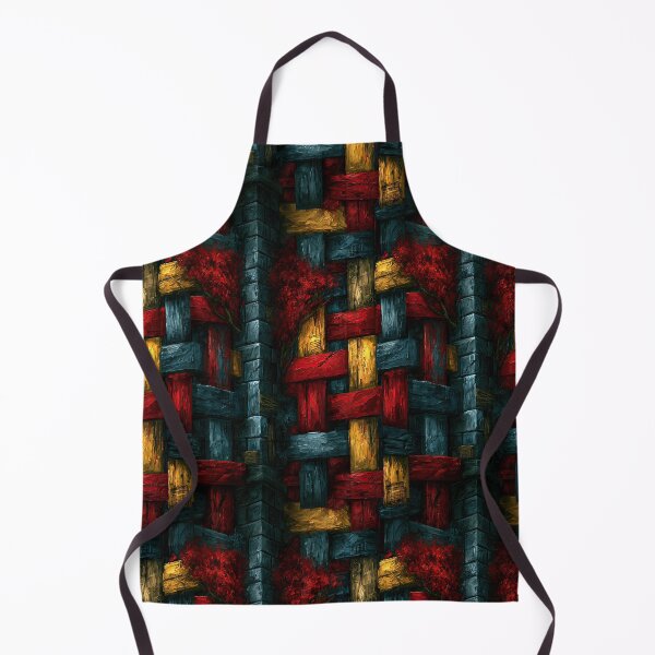 Item preview, Thick Red Blue and Yellow Woven Fabric designed and sold by Piotrek0001.