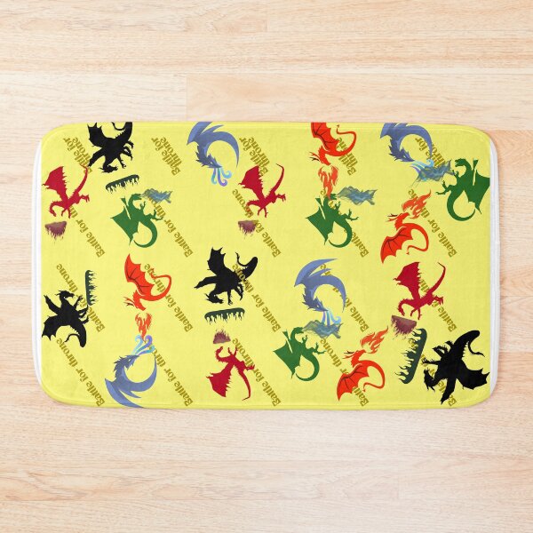 Item preview, Colorful Dragon Battle Pattern Design |Fantasy Dragon Battle Repeating Pattern designed and sold by SubhAksara.
