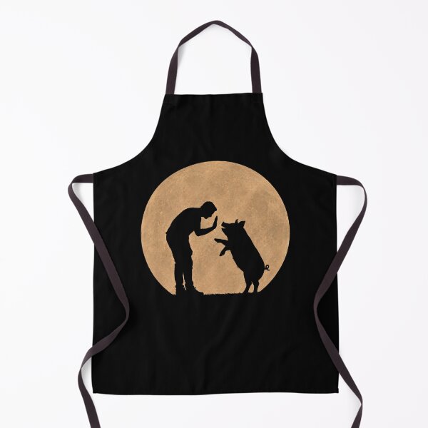Item preview, Funny Pig Fathers Day Full Moon Mom Dad Kids designed and sold by FurryHavenPH.