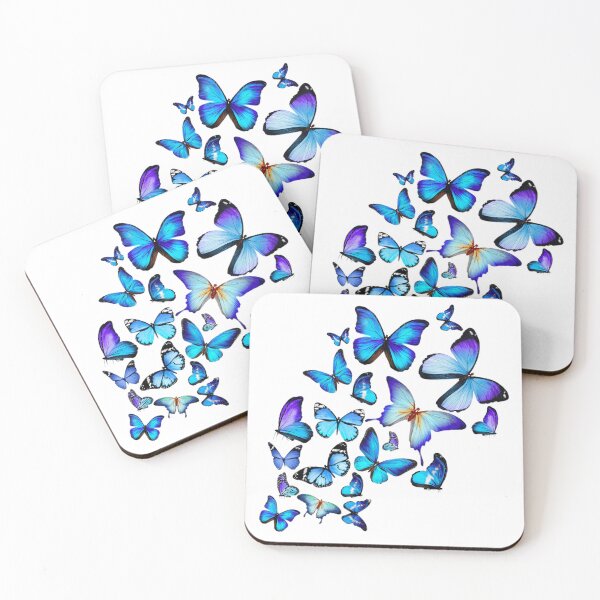 Item preview, Blue butterflies designed and sold by t-patterns.