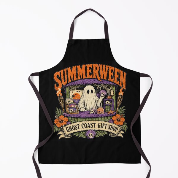 Item preview, SUMMERWEEN Ghost Coast Gift Shop Retro Spooky Beach designed and sold by POD DYNASTY.