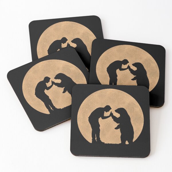 Item preview, Funny Polar Bear Fathers Day Full Moon Mom Dad Kids designed and sold by FurryHavenPH.