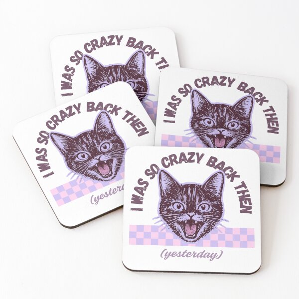 Item preview, I Was So Crazy Back Then Cat designed and sold by vitag.