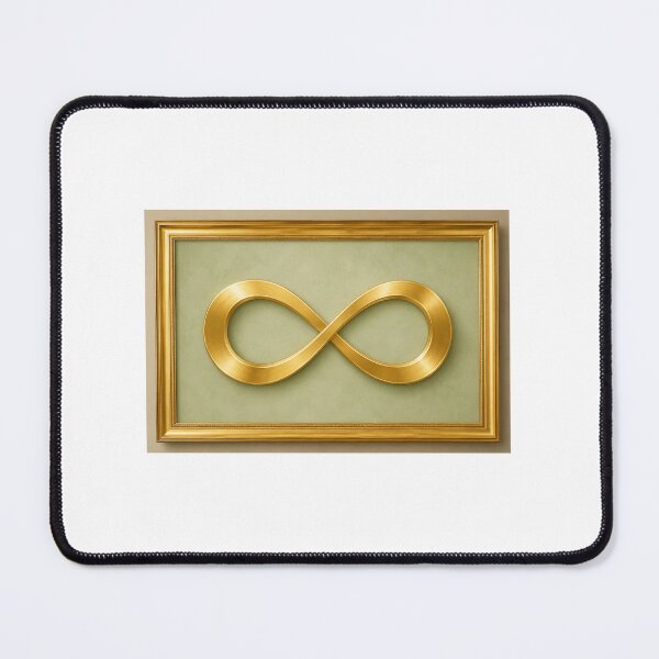 Item preview, Luxury Gold Infinity Symbol Art Print | Minimalist Modern Wall Decor | Infinite Love, Strength & Abundance Artwork designed and sold by PrintableArt123.