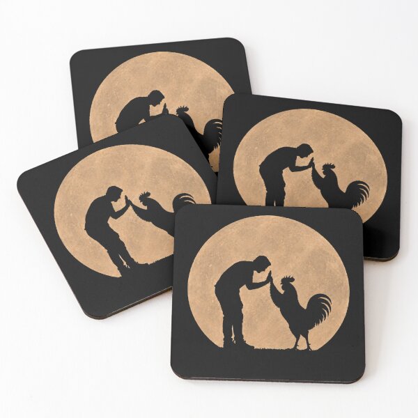 Item preview, Funny Rooster Fathers Day Full Moon Mom Dad Kids designed and sold by FurryHavenPH.