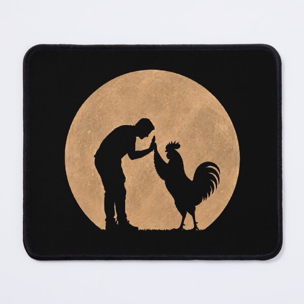 Item preview, Funny Rooster Fathers Day Full Moon Mom Dad Kids designed and sold by FurryHavenPH.