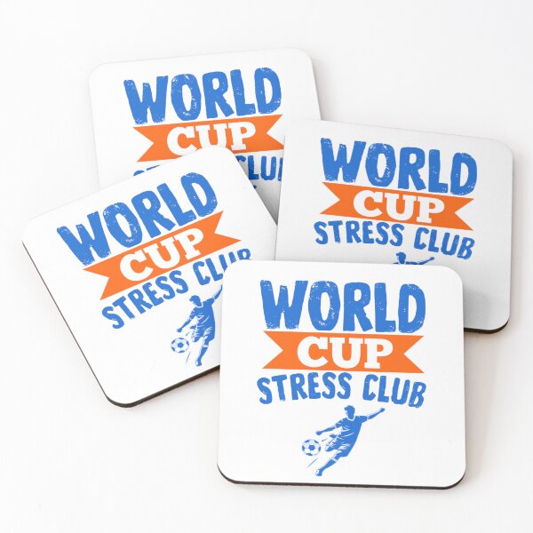 Item preview, World Cup Stress Club Funny Soccer Fan designed and sold by Abibless1998.