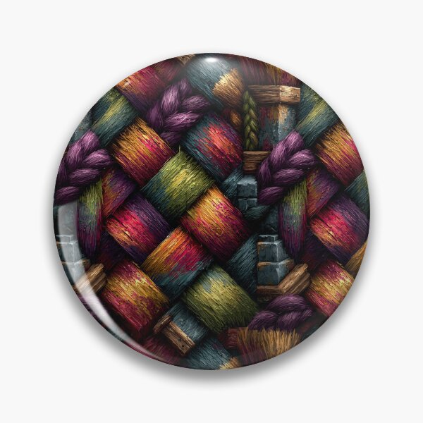 Item preview, Colorful Thick Braided Yarn Textile Pattern designed and sold by Piotrek0001.