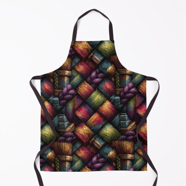 Item preview, Colorful Thick Braided Yarn Textile Pattern designed and sold by Piotrek0001.