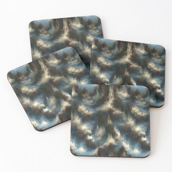 Item preview, Dark Abstract Painted Storm Clouds Texture designed and sold by Piotrek0001.