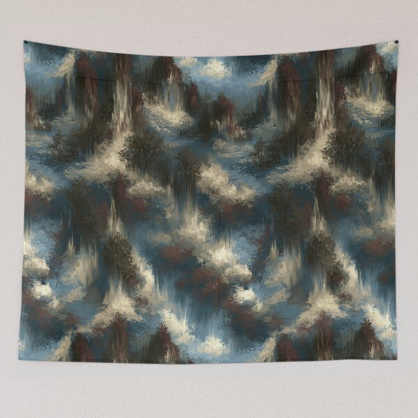 Item preview, Dark Abstract Painted Storm Clouds Texture designed and sold by Piotrek0001.