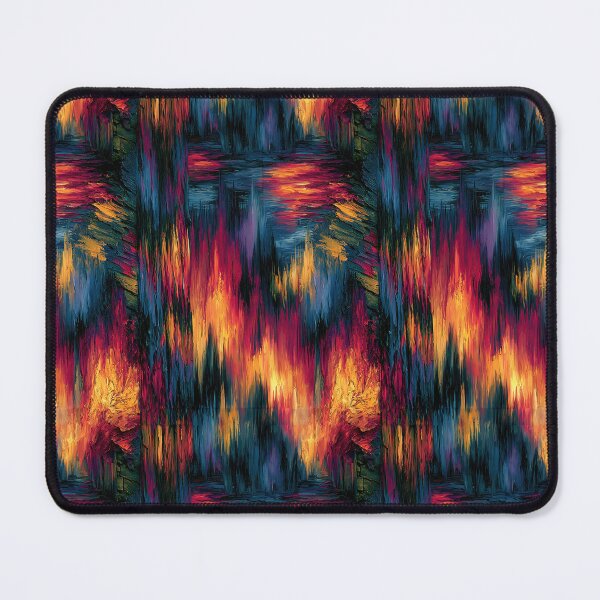 Item preview, Intense Red and Blue Vertical Paint Smears designed and sold by Piotrek0001.