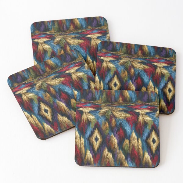 Item preview, Golden Yellow and Blue Woven Zig Zag designed and sold by Piotrek0001.