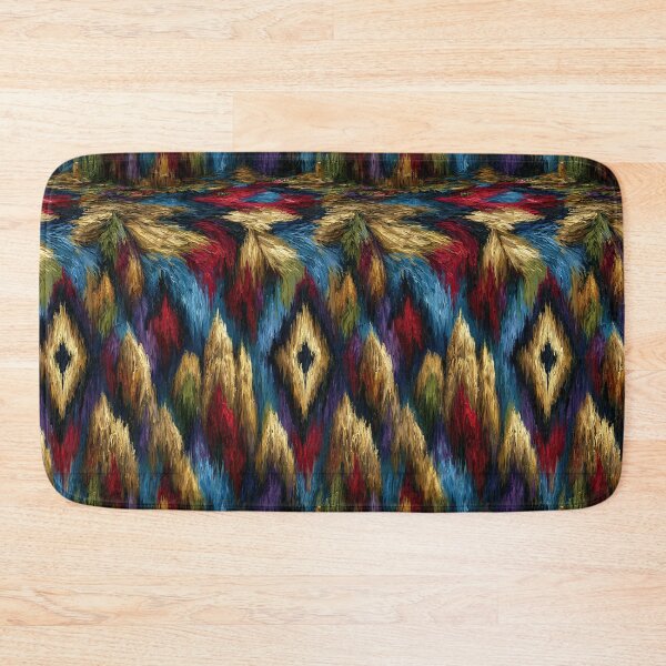 Item preview, Golden Yellow and Blue Woven Zig Zag designed and sold by Piotrek0001.