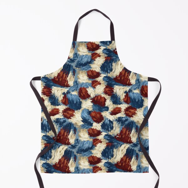 Item preview, Blue and Red Animal Fur Texture Pattern designed and sold by Piotrek0001.