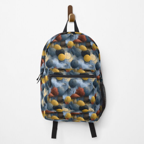 Item preview, Abstract Blue and Yellow Balloon Trees designed and sold by Piotrek0001.