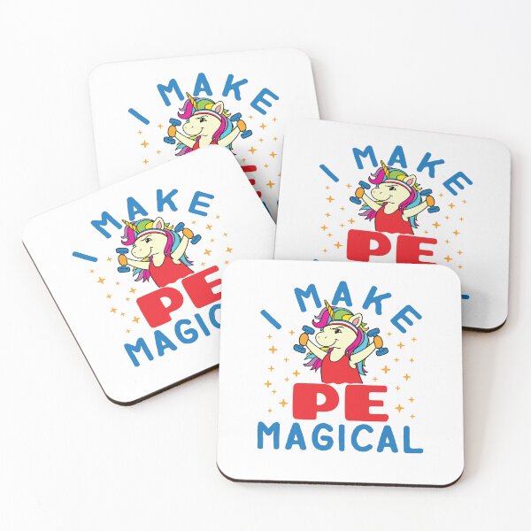 Item preview, I Make PE Magical Unicorn Physical Education Teacher designed and sold by jaygo.