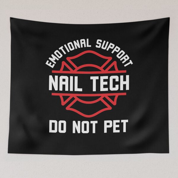 Item preview, Nail Tech Do Not Pet Funny Professional Design designed and sold by snowry.