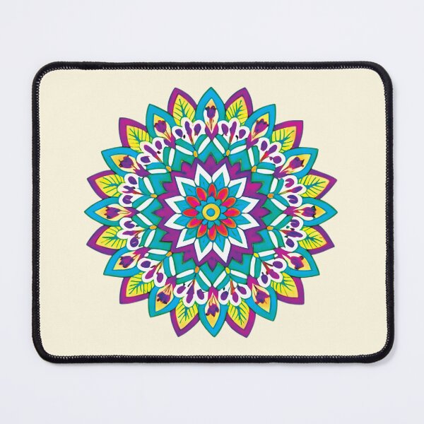 Item preview, Folk Mandala designed and sold by CharlottePlaceArt.