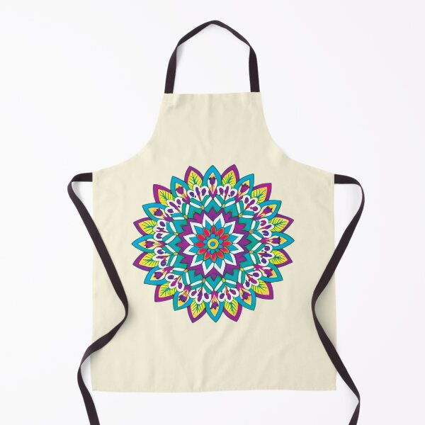 Item preview, Folk Mandala designed and sold by CharlottePlaceArt.