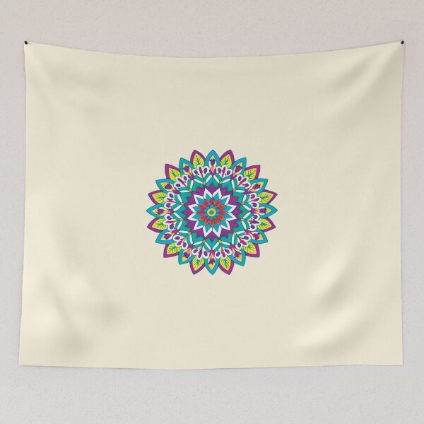 Item preview, Folk Mandala designed and sold by CharlottePlaceArt.