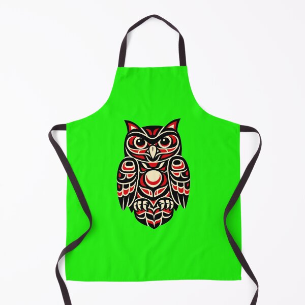 Item preview, Traditional Northwest Coast Formline Owl Illustration designed and sold by Analog Aura .