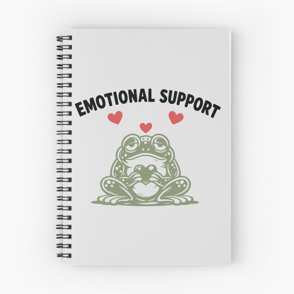 Item preview, Emotional Support Frog Cute Frog Meme designed and sold by MavtM.