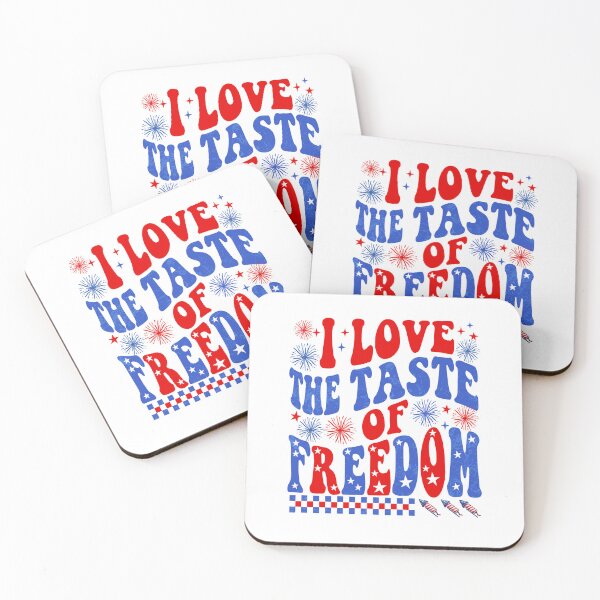 Item preview, i love the taste of freedom 4th of july designed and sold by elongatedjazz.