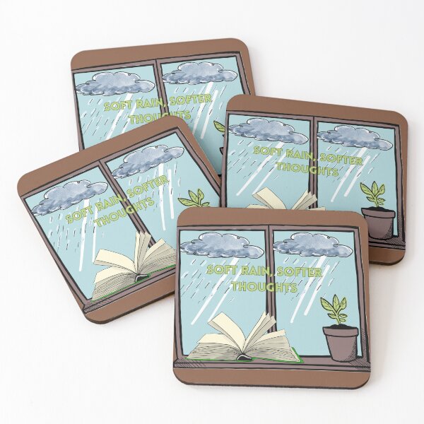 Item preview, Soft rain, softer thoughts designed and sold by creativityisfun.