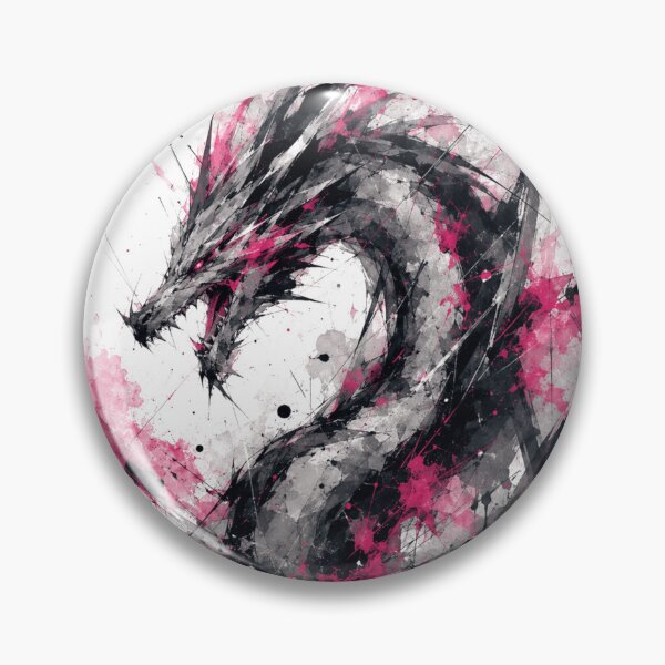 Item preview, Mystical Dragon Watercolor Abstract designed and sold by Idans.