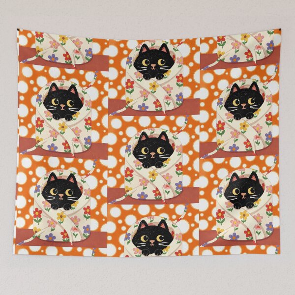 Item preview, Cozy Blanket Cat Peek designed and sold by Angellacelin.