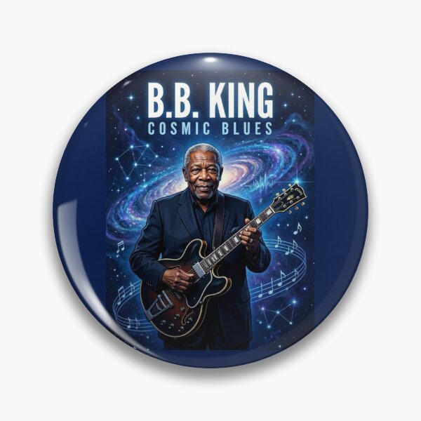 Item preview, BB King Cosmic Blues Poster  designed and sold by Halifaxartguy.
