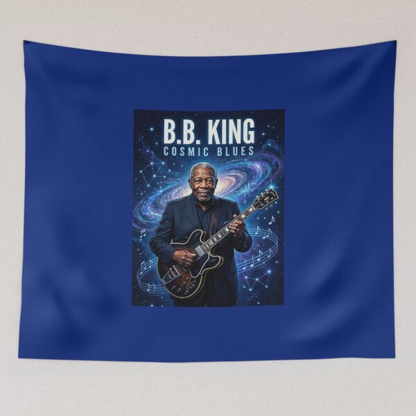 Item preview, BB King Cosmic Blues Poster  designed and sold by Halifaxartguy.