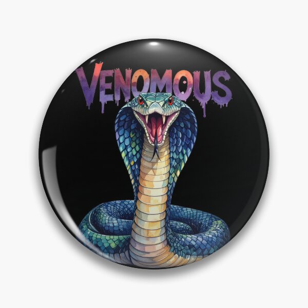 Item preview, Venomous Cobra, poisonous snake designed and sold by LiskoDesign.