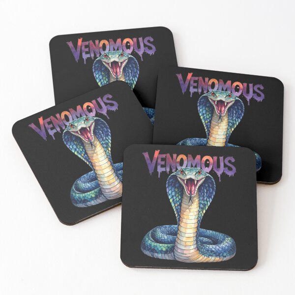 Item preview, Venomous Cobra, poisonous snake designed and sold by LiskoDesign.