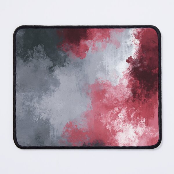 Item preview, Fiery Red Smoke Abstract Explosion Textured Red Palette No.23 designed and sold by SlowRegardArt.