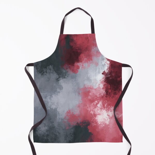 Item preview, Fiery Red Smoke Abstract Explosion Textured Red Palette No.23 designed and sold by SlowRegardArt.