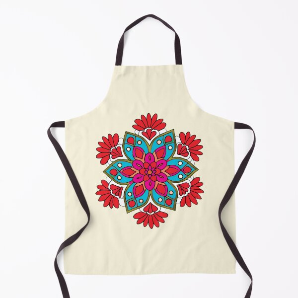Item preview, Folk Mandala designed and sold by CharlottePlaceArt.