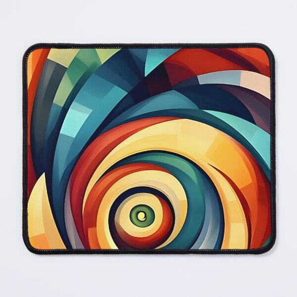 Item preview, Abstract 5 - Color Spiral Vortex Art designed and sold by NikaNavi.