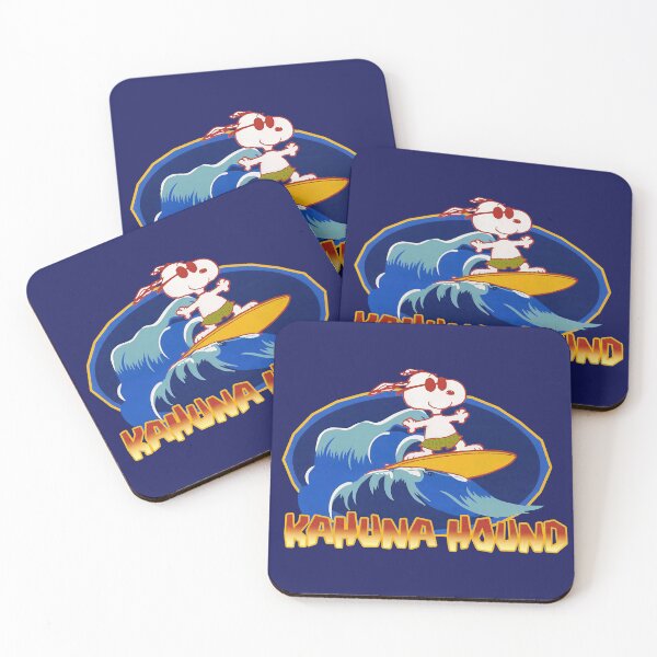 Item preview, Kahuna Hound Retro Surfing Dog Vintage Surf Club designed and sold by Schulz Lightprint Studio.